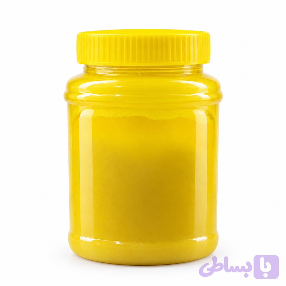 روغن زرد گاوی درجه یک یک کیلویی — تصویر 1