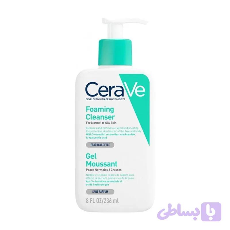 فوم شوینده صورت سراوی Foaming Cleanser – CeraVe Foaming Facial Cleanser