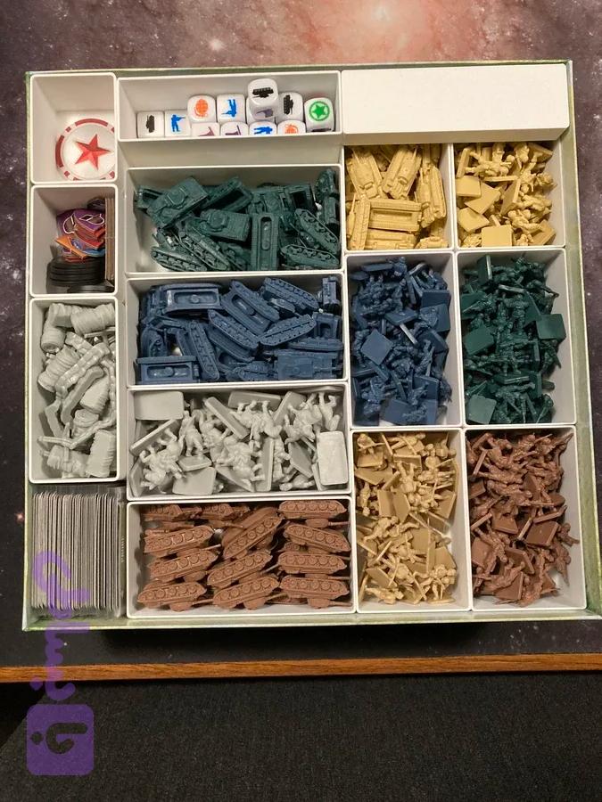 فایل سه بعدی | Memoir 44 inserts (نسخه جعبه 2025)
