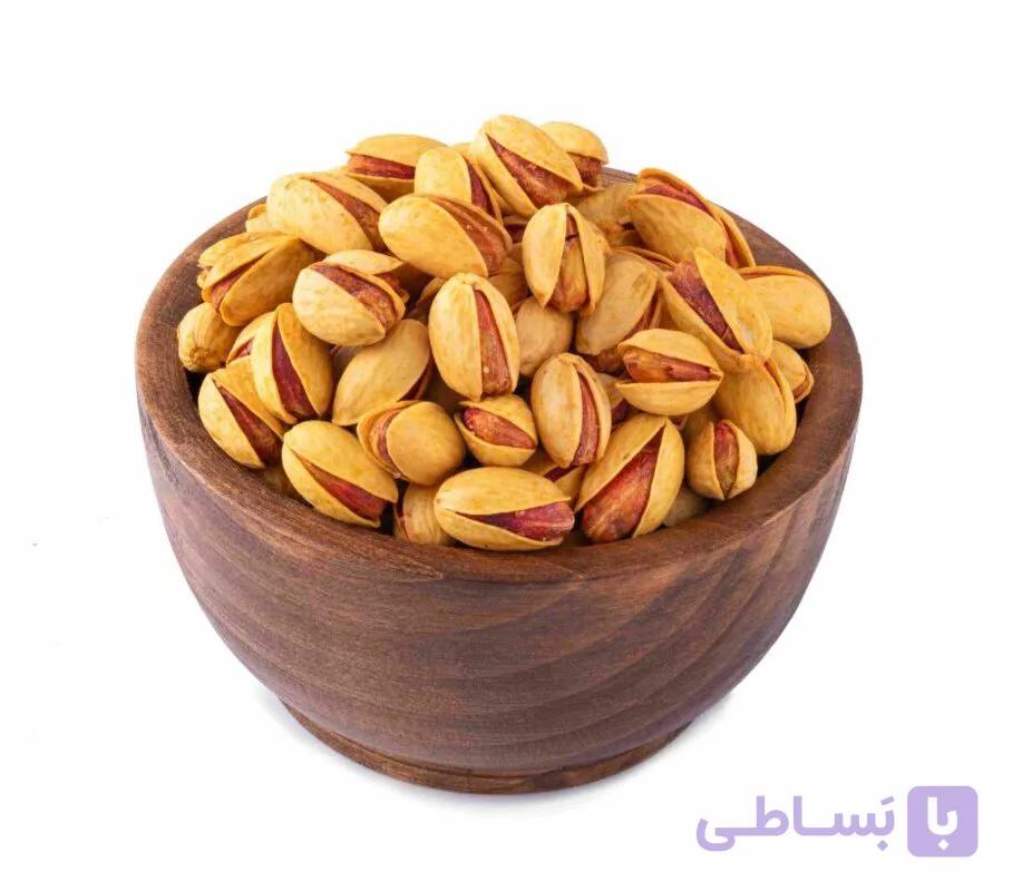 پسته اکبری بو داده زعفرانی — تصویر 1