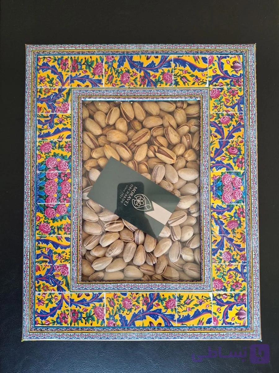جعبه هدیه لوکس پسته مدل نصیر الملک — تصویر 1