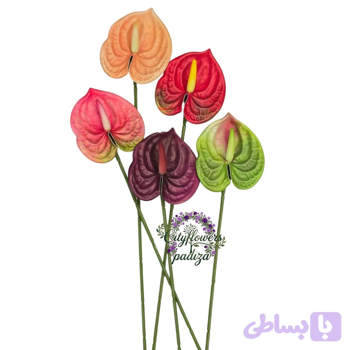 شاخه انتوریوم مینیاتوری لمسی (Touch)