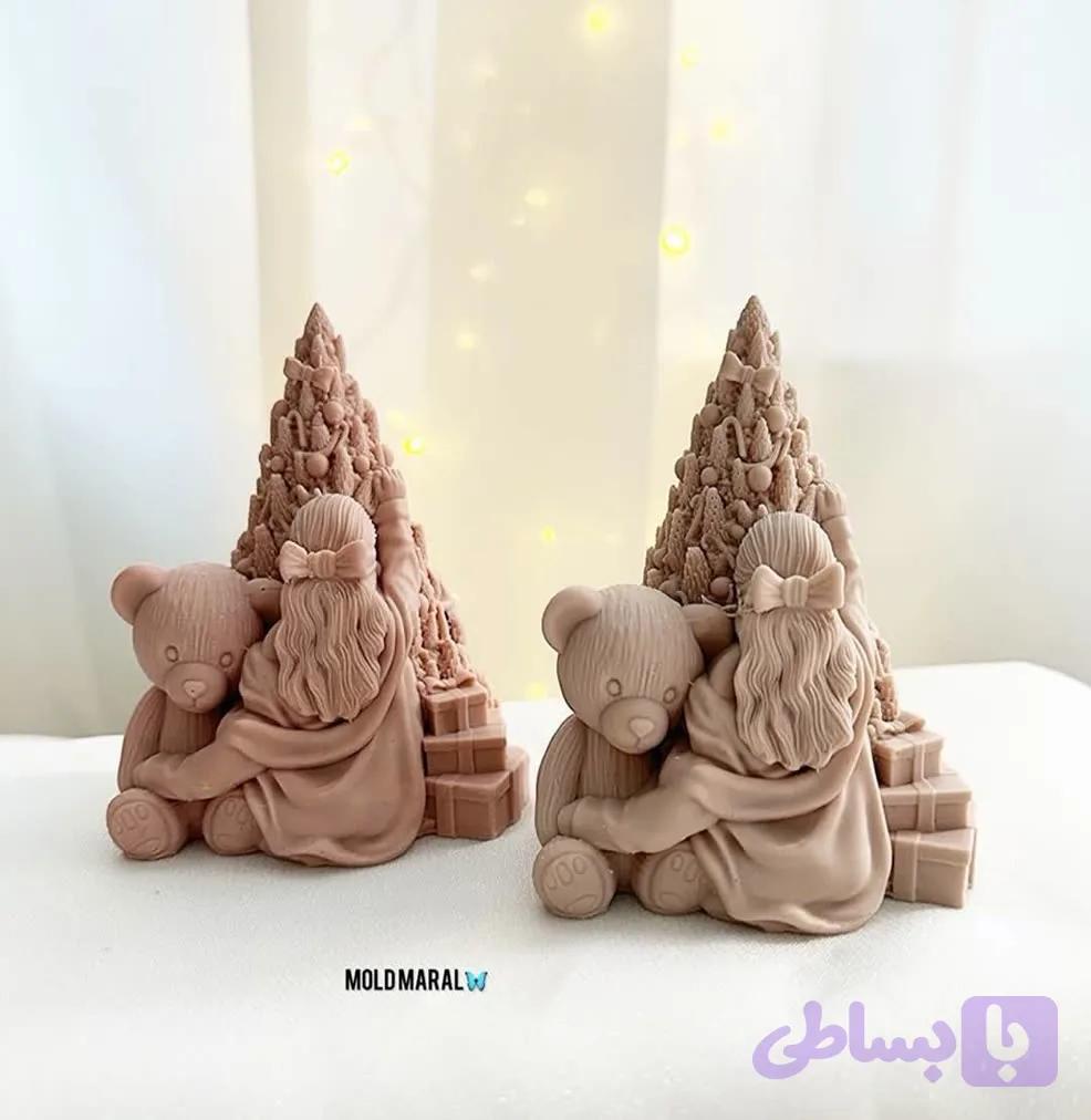 دختر و خرس ولنتاین