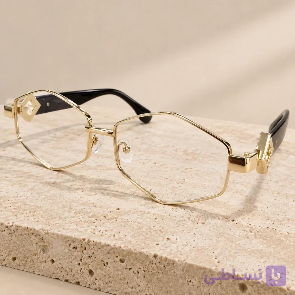 عینک آفتابی فندی FENDI استاندارد UV400 یونیسکس چند ضلعی — تصویر 1