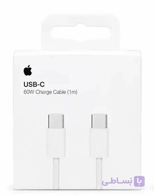 کابل دو سر Type C کنفی اورجینال اپلA2795 یک متری (60W) — تصویر 1
