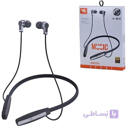 هندزفری بلوتوثی جی بی ال مدل F-03 بی سیم — تصویر 1