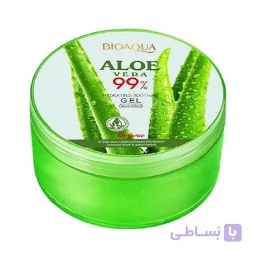 ژل آلوئه ورا بیوآکوا (BIOAQUA) با ۹۹٪ آلوئه ورا و نیاسینامید – ۳۰۰ گرم