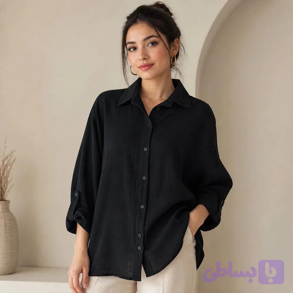 شومیز مانتویی — تصویر 1