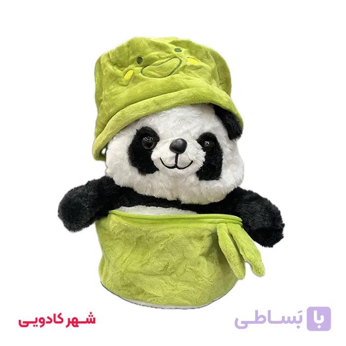 عروسک پاندا سوپرایزی ارتفاع 30 سانتی متر — تصویر 1