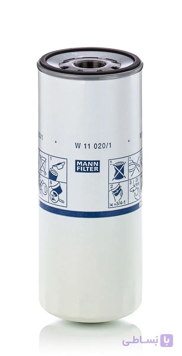 فیلتر روغن کد W 11 020 / 1 برند مان MANNFILTER