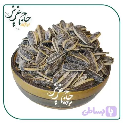 تخمه دور سفید برشته
