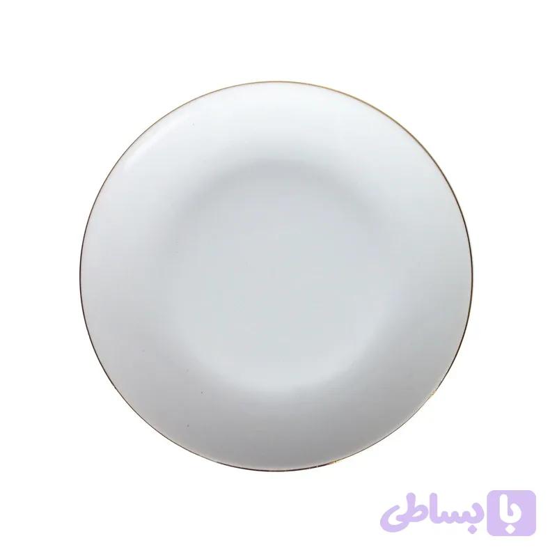 بشقاب میوه خوری لوریان مدل تخت 21 دیپلمات بسته 6 عددی — تصویر 1