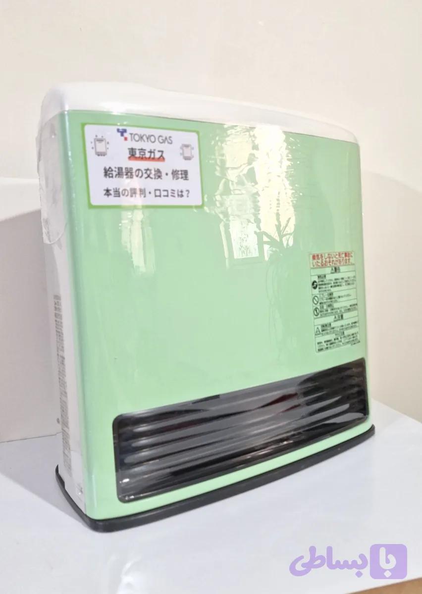 بخاری بدون دودکش ژاپنی ۳۵۰۰ tokyo gas استوک مدل بالا برقی گازی
