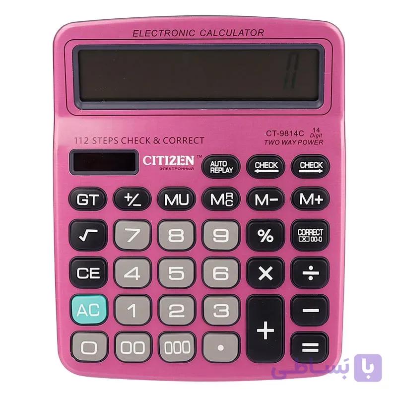 ماشین حساب سیتیزن مدل CT-9814C — تصویر 1