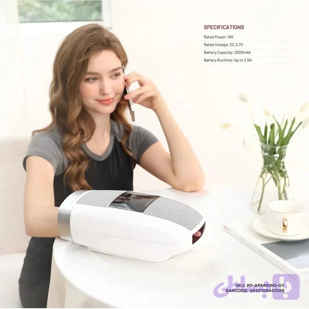 ماساژور گرمایشی دست و انگشتان برند پرودو مدل PD-APHNDMS-GY — تصویر 1