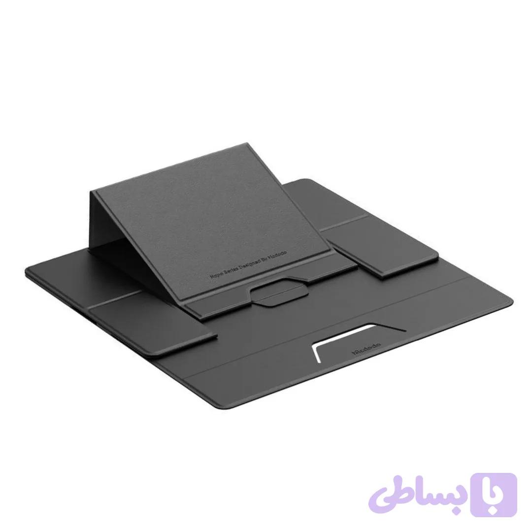 استند پایه نگهدارنده تاشو چرمی لپتاپ و تبلت مک دودو مدل Mcdodo FS-802 — تصویر 1
