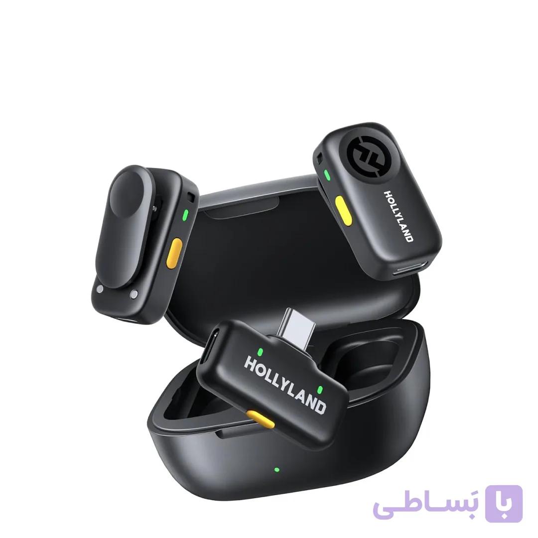 میکروفون بی سیم تایپ سی هالی لند مدل LARK A2 Duo — تصویر 1