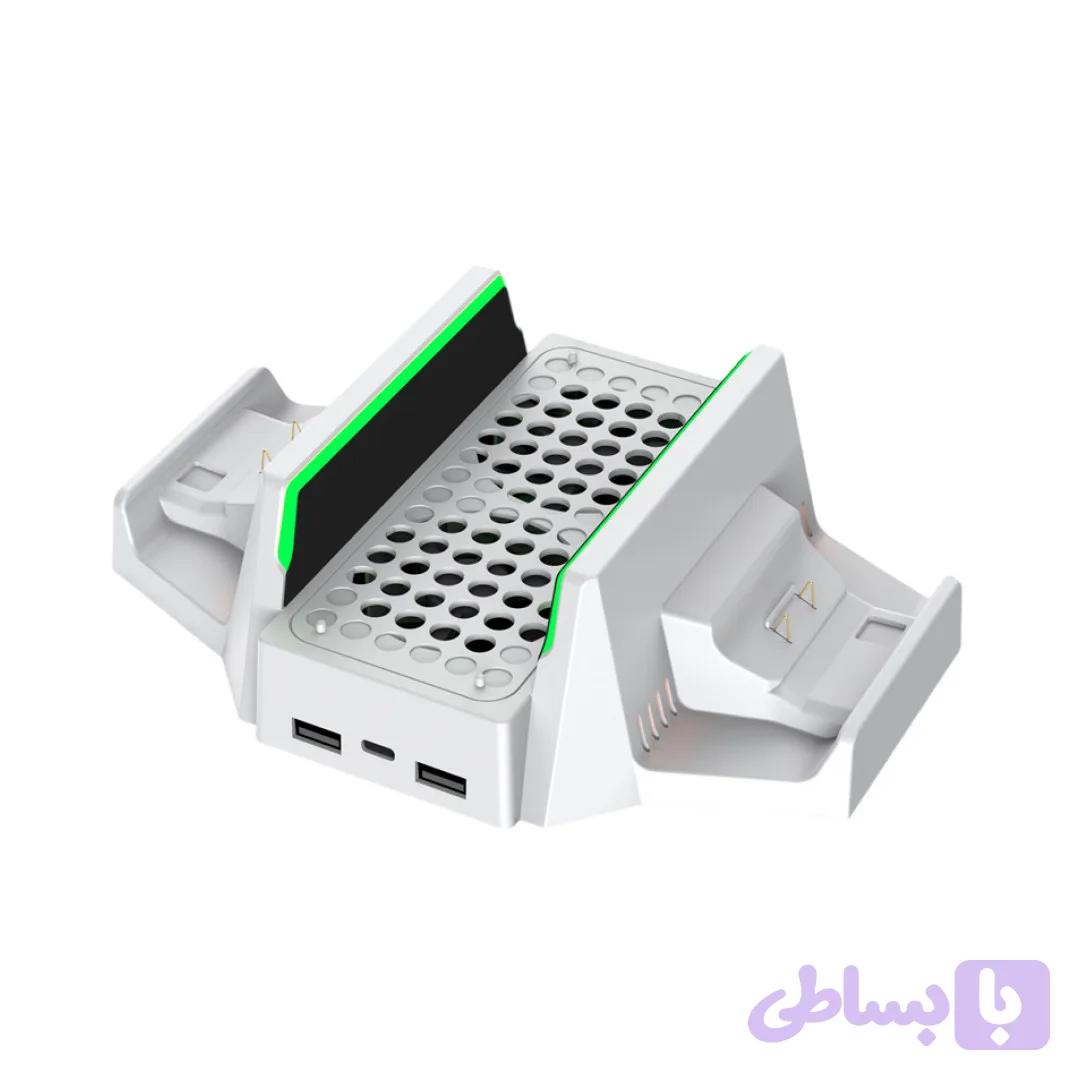 فن خنک کننده و پایه شارژر ایکس باکس دابی مدل TYX-0663 مناسب برای Xbox Series S — تصویر 1