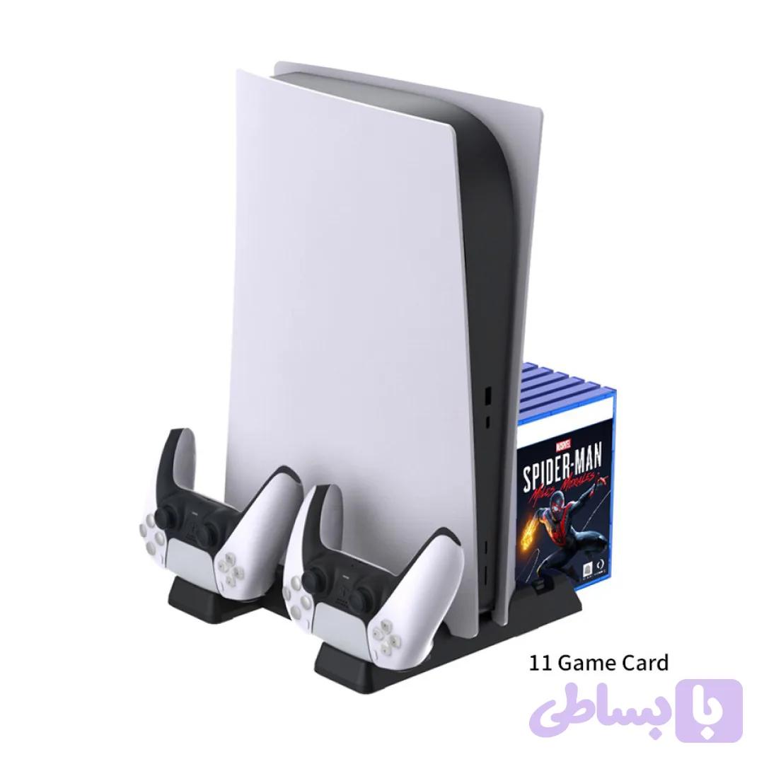 فن خنک کننده و پایه نگهدارنده پلی استیشن 5 دابی مدل TP5-0593 — تصویر 1