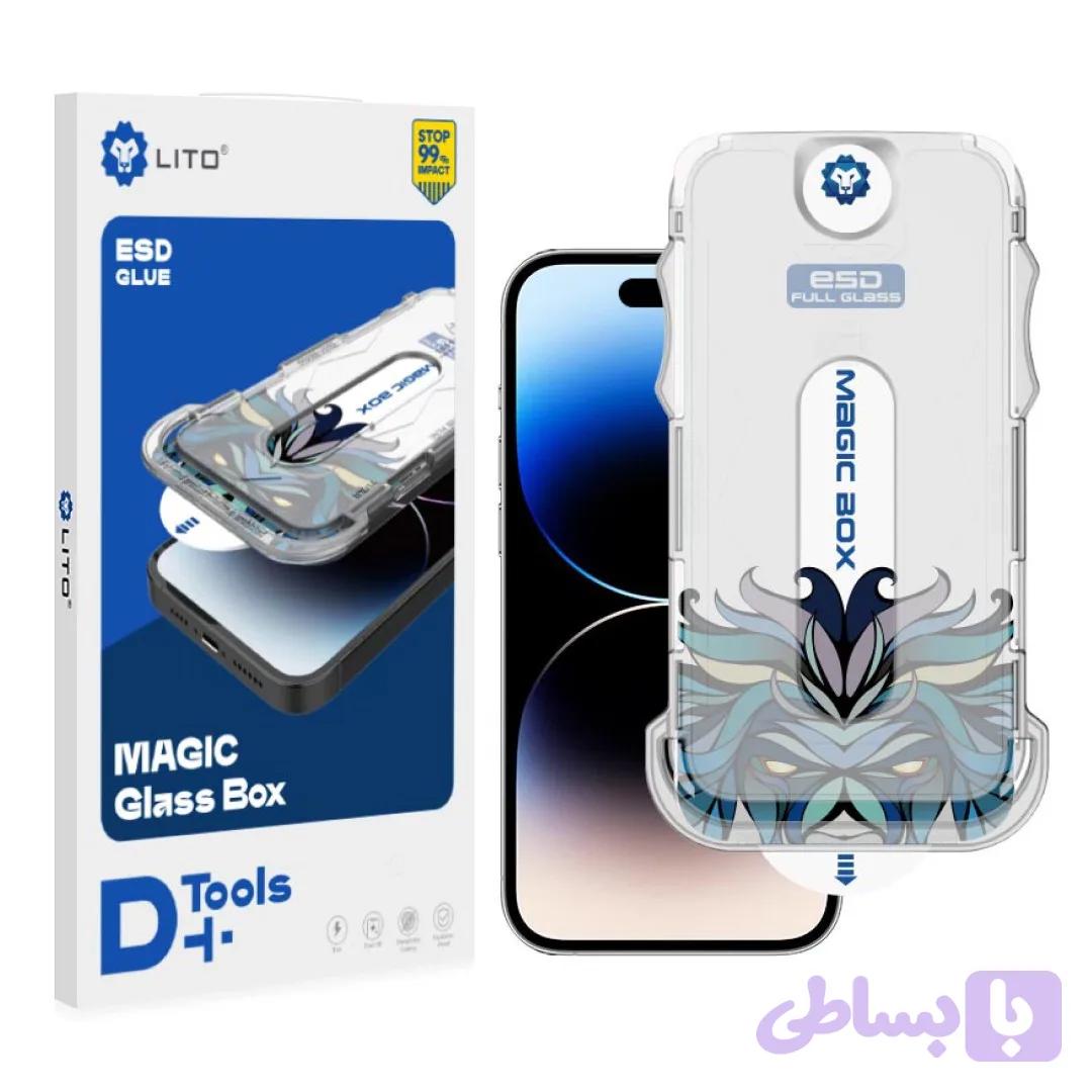 گلس محافظ صفحه نمایش با کیت نصب آسان لیتوو مدل Clear Full Glass — تصویر 1