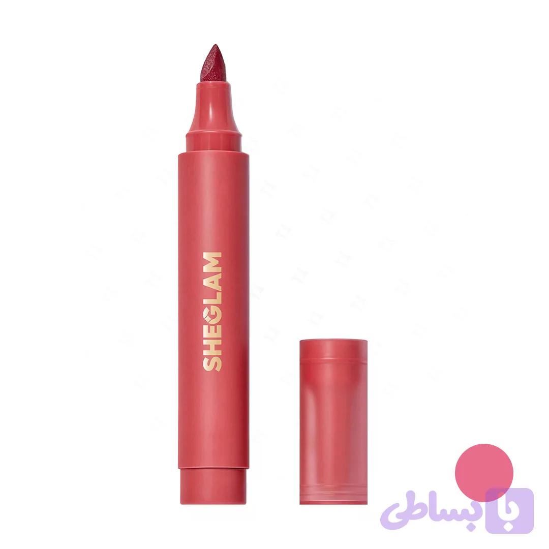 تینت لب ماژیکی شیگلم مدل Love Stained رنگ Bright Side — تصویر 1