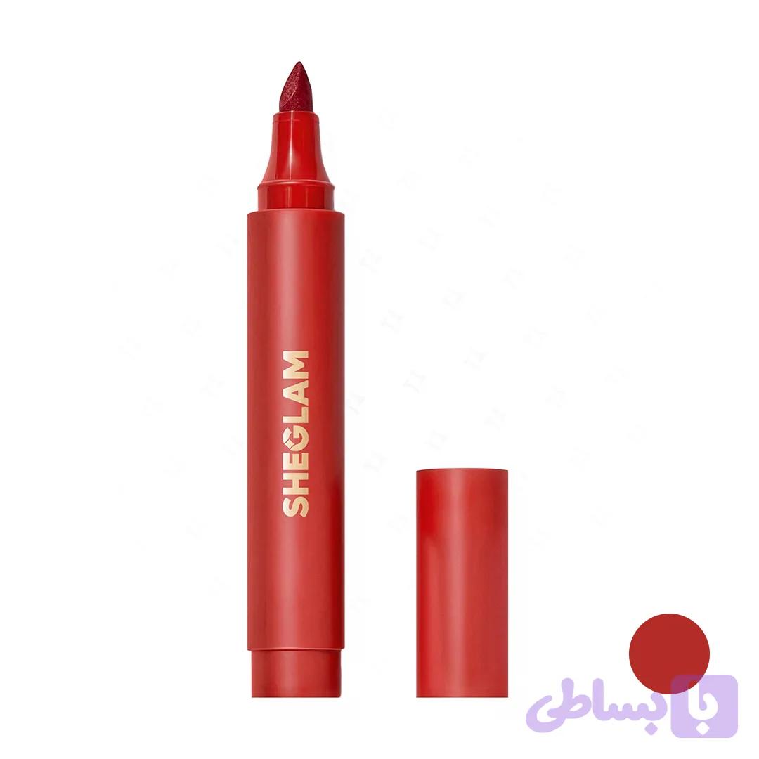 تینت لب ماژیکی شیگلم مدل Love Stained رنگ Pure Love — تصویر 1