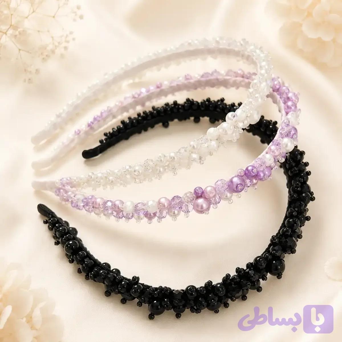 تل مرواریدی گیسو دخترانه