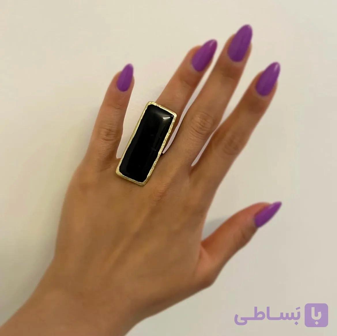 انگشتر دستساز برند شکیبا مینیمال و شیک