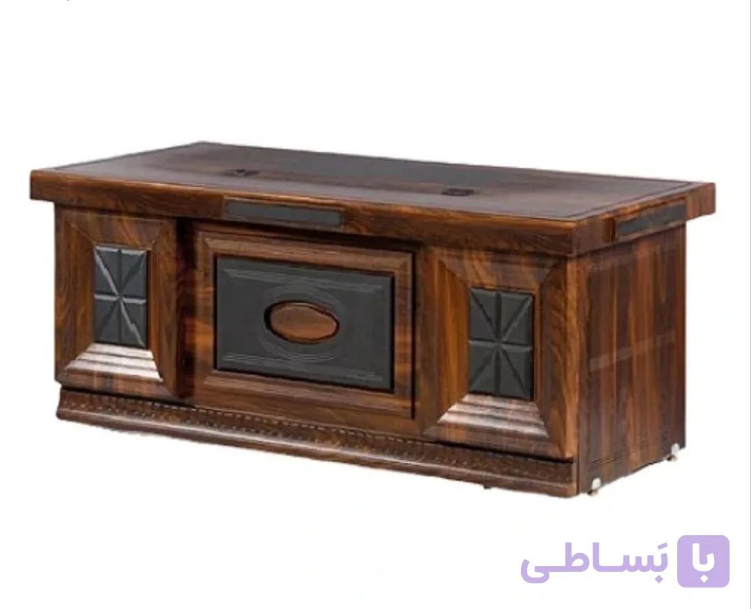 میز مدیریت طرح الدورادو ام دی اف با روکش وکیوم