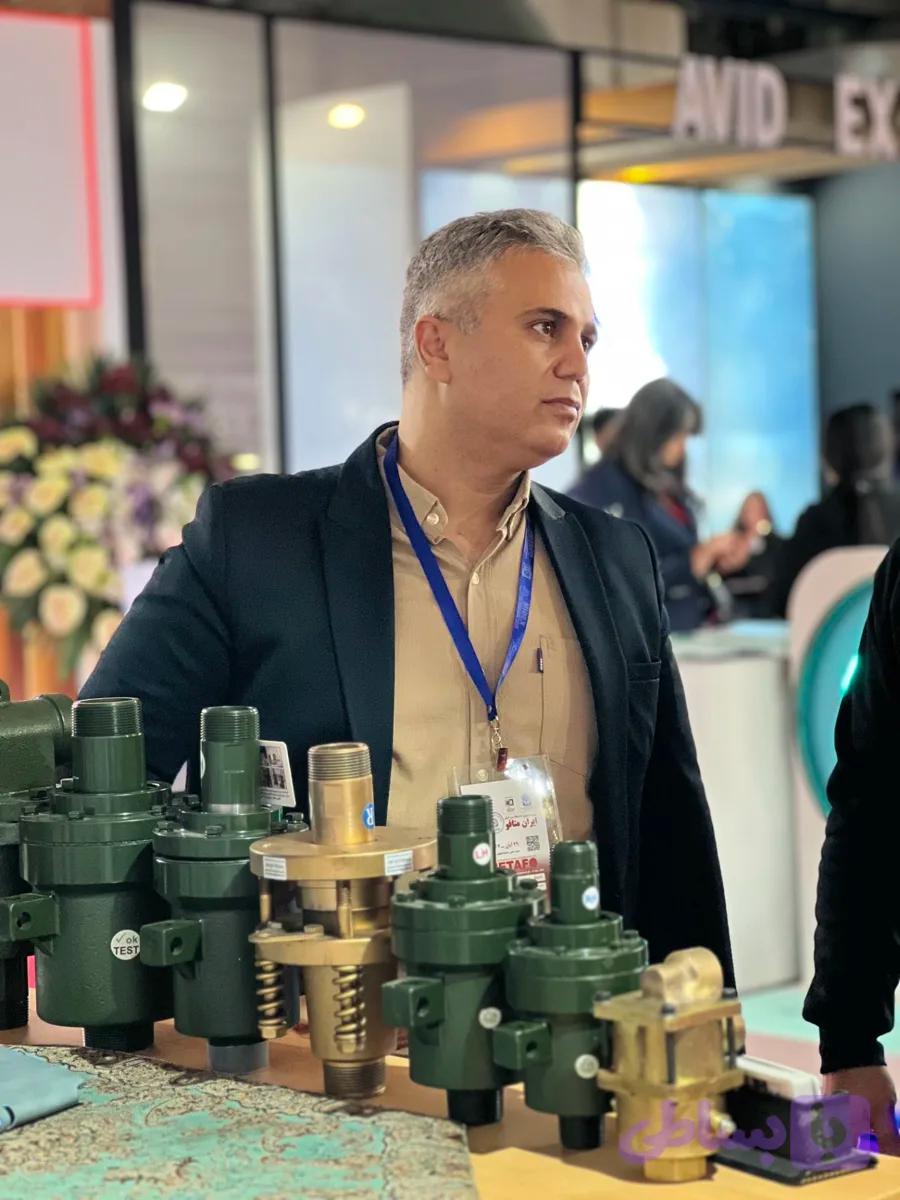 روتاری‌جوینت 3/8چپگرد مخصوص آب مهندس رادان — تصویر 1