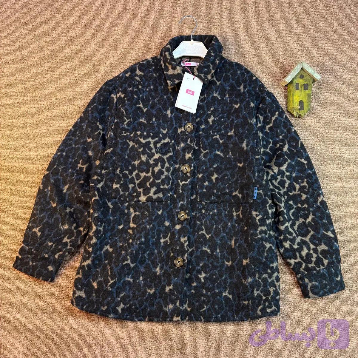 ژاکت زنانه WE طرح پلنگی — تصویر 1