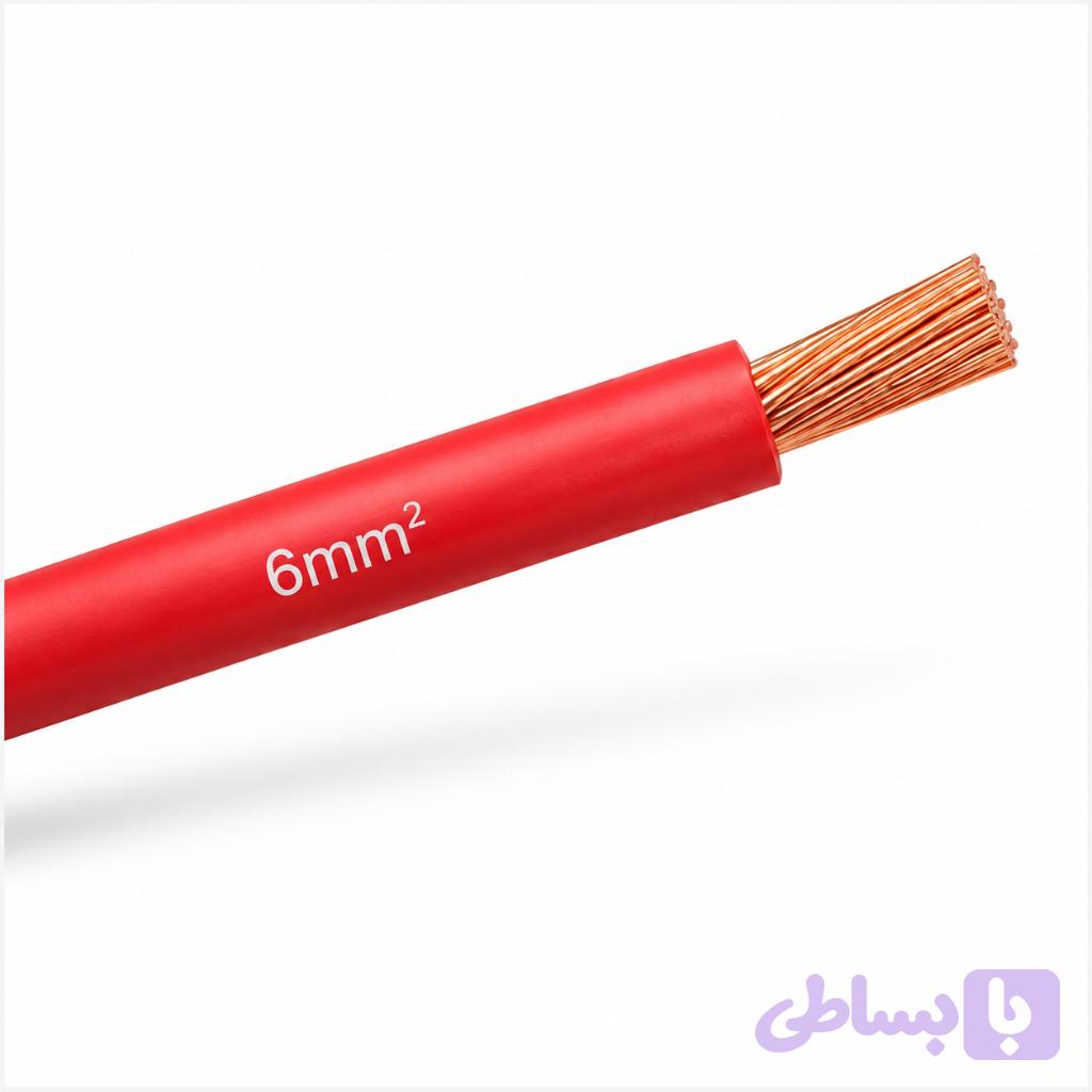 کابل سولار ۶ میلی‌متر مربع — تصویر 1