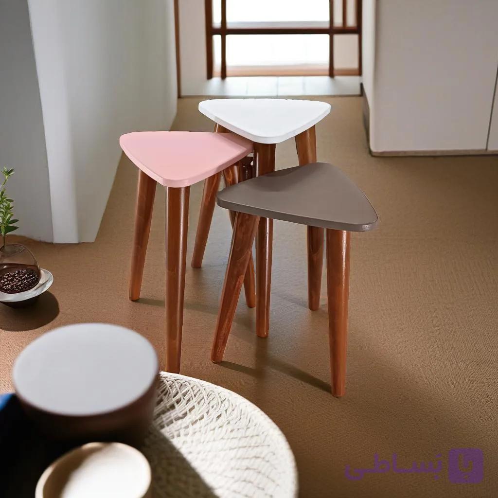 میز عسلی فانتزی مدل جدید 324 کد65