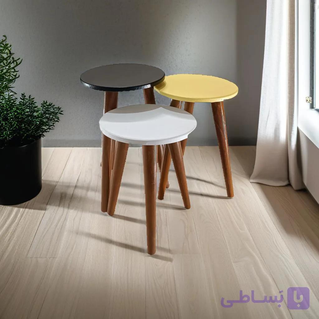 میزعسلی مدل گرد جدید/ 323کد25 سه عددی — تصویر 1