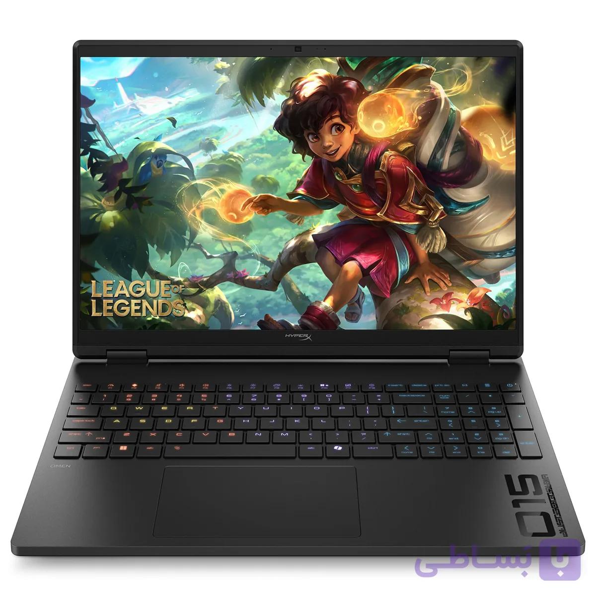لپ تاپ 16 اینچی گیمینگ اچ پی مدل OMEN 15 HyperX GA0004NW I7 14650HX 24GB RAM 1TB SSD 8GB RTX5060 180Hz — تصویر 1