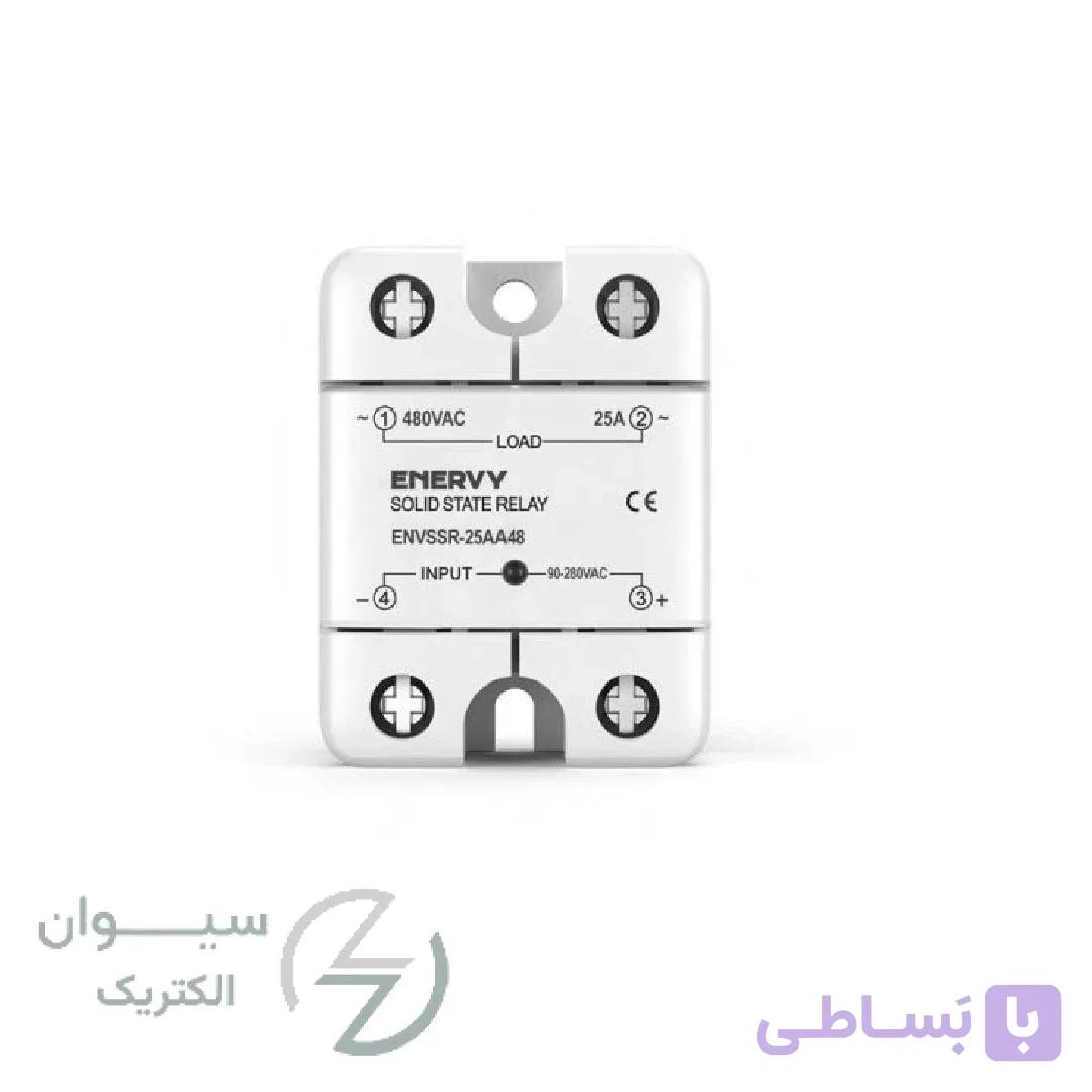 رله حالت جامد 15 آمپر تکفاز ENVSSR-15AA48