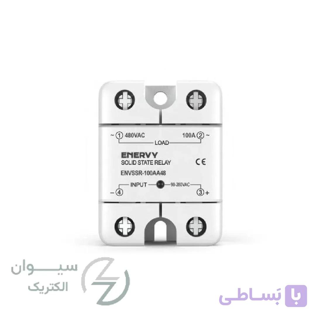 رله حالت جامد 100 آمپر تکفاز ENVSSR-100AA48