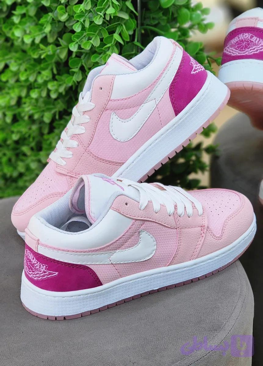 کتونی اسپرت زنانه نایک مدل jordan 1 بدون ساق