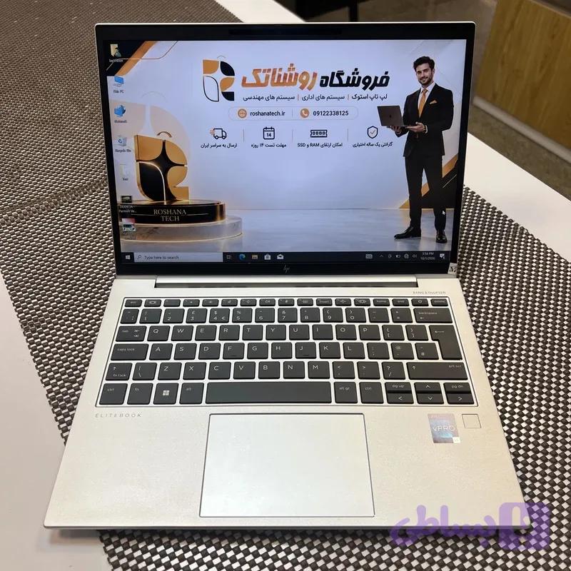 لپ تاپ استوک HP EliteBook 830 G9 Core i5-1245U رم 16GB DDR5 حافظه 256GB M.2 SSD گرافیک Intel Iris Xe نمایشگر لمسی — تصویر 1