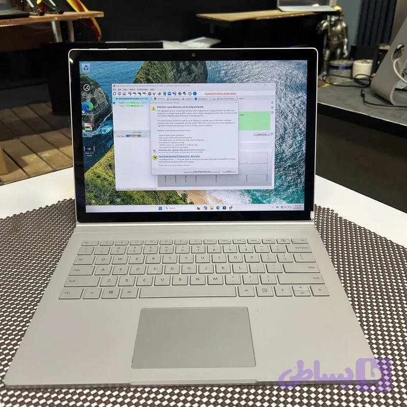 لپ تاپ استوک Microsoft Surface Book 2 Core i5-8350U رم 8GB LPDDR3 حافظه 256GB SSD گرافیک Intel HD Graphics 620 نمایشگر لمسی 13.5 اینچ 2in1 — تصویر 1