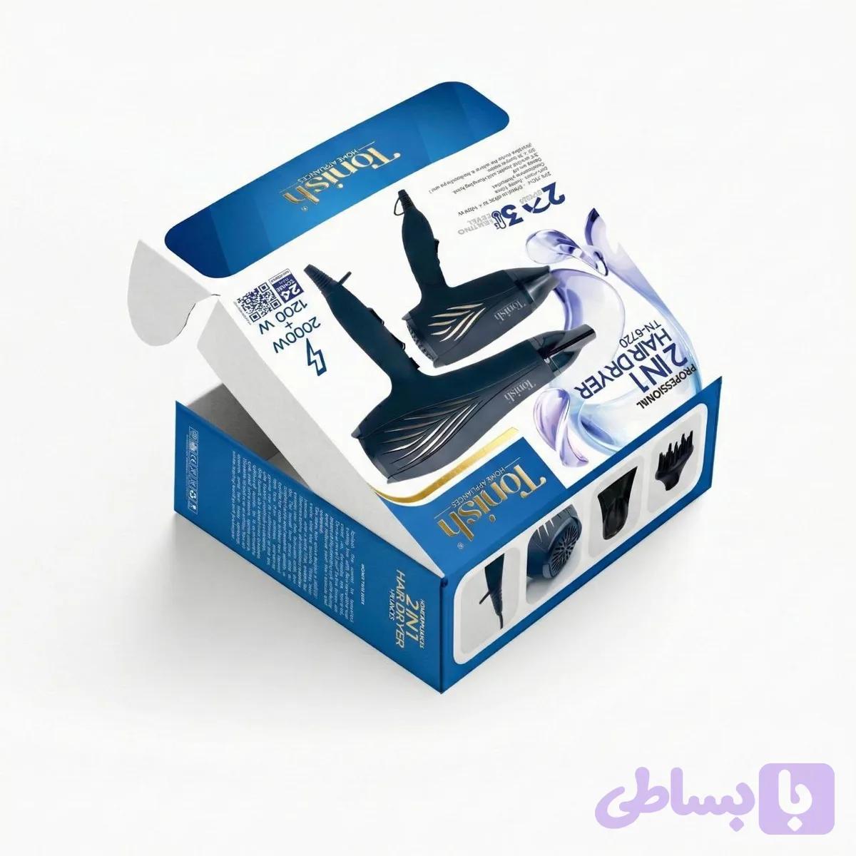 سشوار دوقلو تونیش مدل TN-6720
