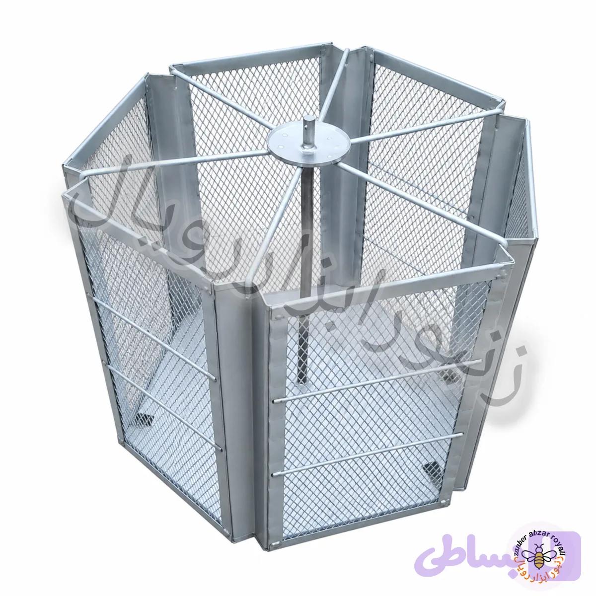 زنبیل استراکتور ۶ قاب توری فلزی درجه ۱