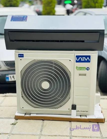 کولر گازی 24000 یونیوا اینورتردار پنل مشکی UN-MS24000VB