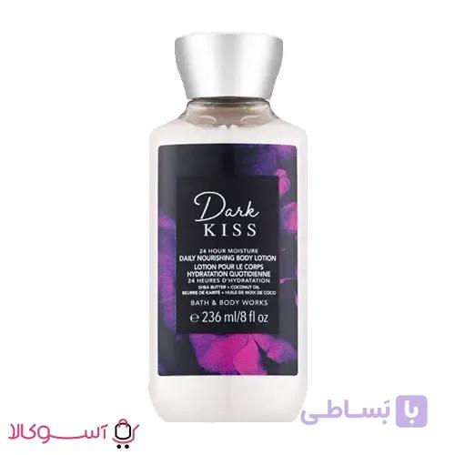 لوسیون بدن بث اند بادی مدل dark kiss حجم 236 میل