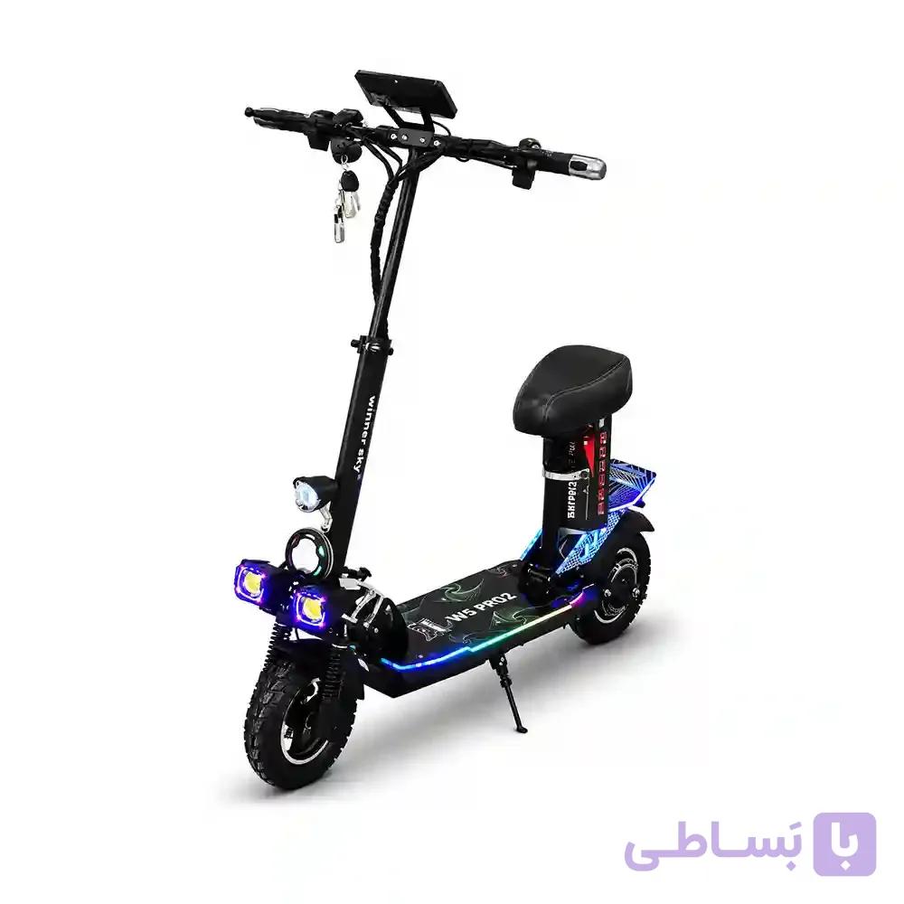 اسکوتر برقی وینر اسکای مدل W5 Pro2 | سلطان جدید جاده‌ها با موتور ۳۰۰۰ وات — تصویر 1