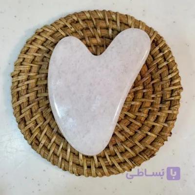 گواشا صورتی سنگ کوارتز