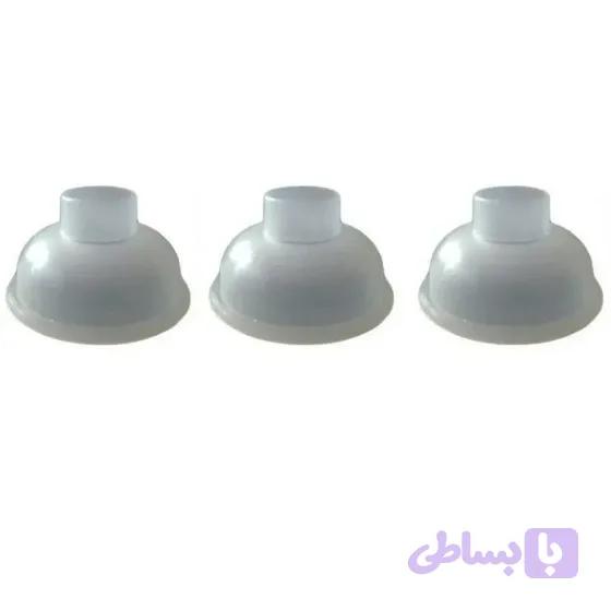 واشر دستگاه وکیوم پک 3 عددی درجه 1 سفید
