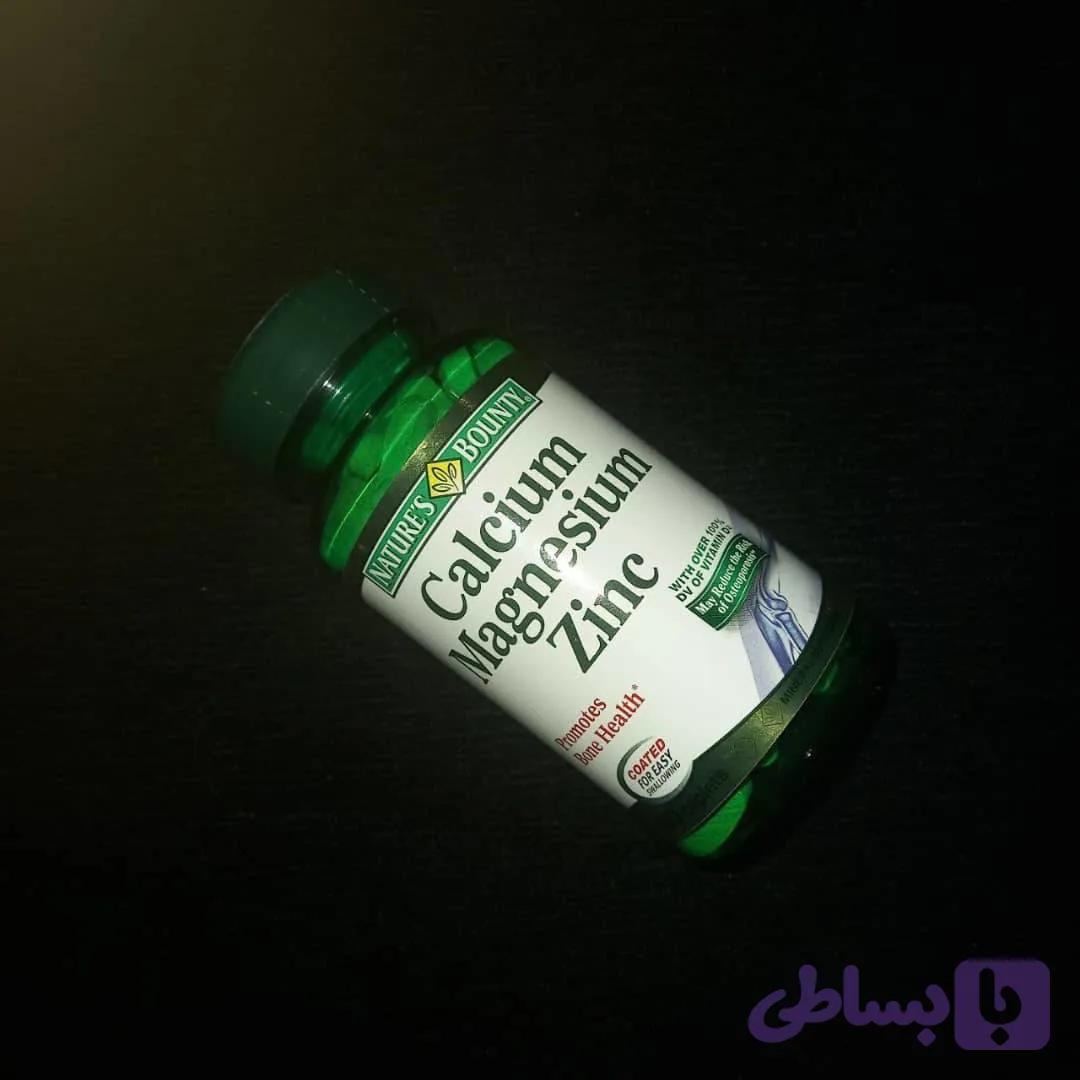مکمل کلسیم منیزیم زینک ۱۰۰ عددی