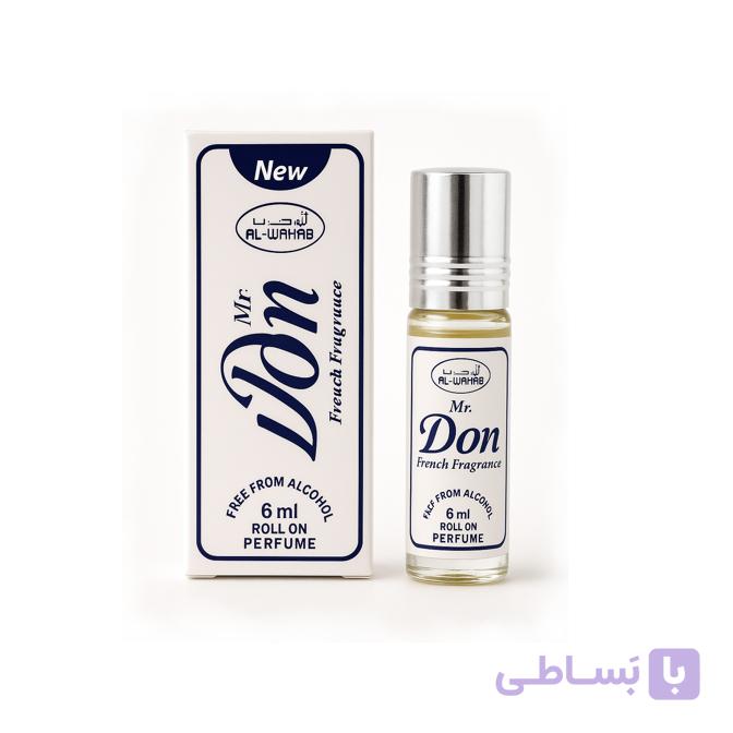 عطر رولی Don White – رایحه گرم و کمی شیرین و تمیزی زنانه 6 میل