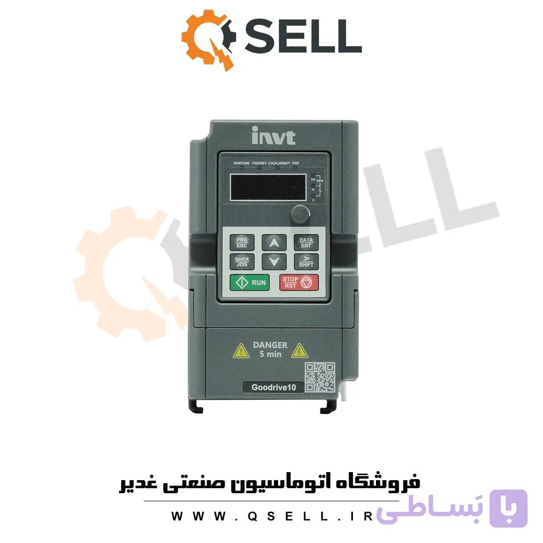 اینورتر اینوت 0.4KW مدلINVT GD10-0R2G-S2-B — تصویر 1